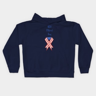 USA Patriot Day - September 11 - Day to pray and hope Kids Hoodie